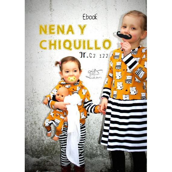FREEbook - Nena y Chiquillo inkl. Puppenschnitt Gr. 62 . 122